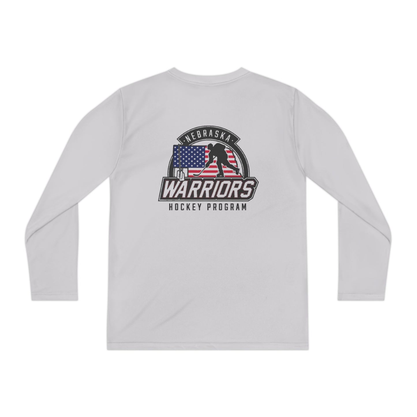 Nebraska Warriors Hockey Program Long Sleeve Tee Youth