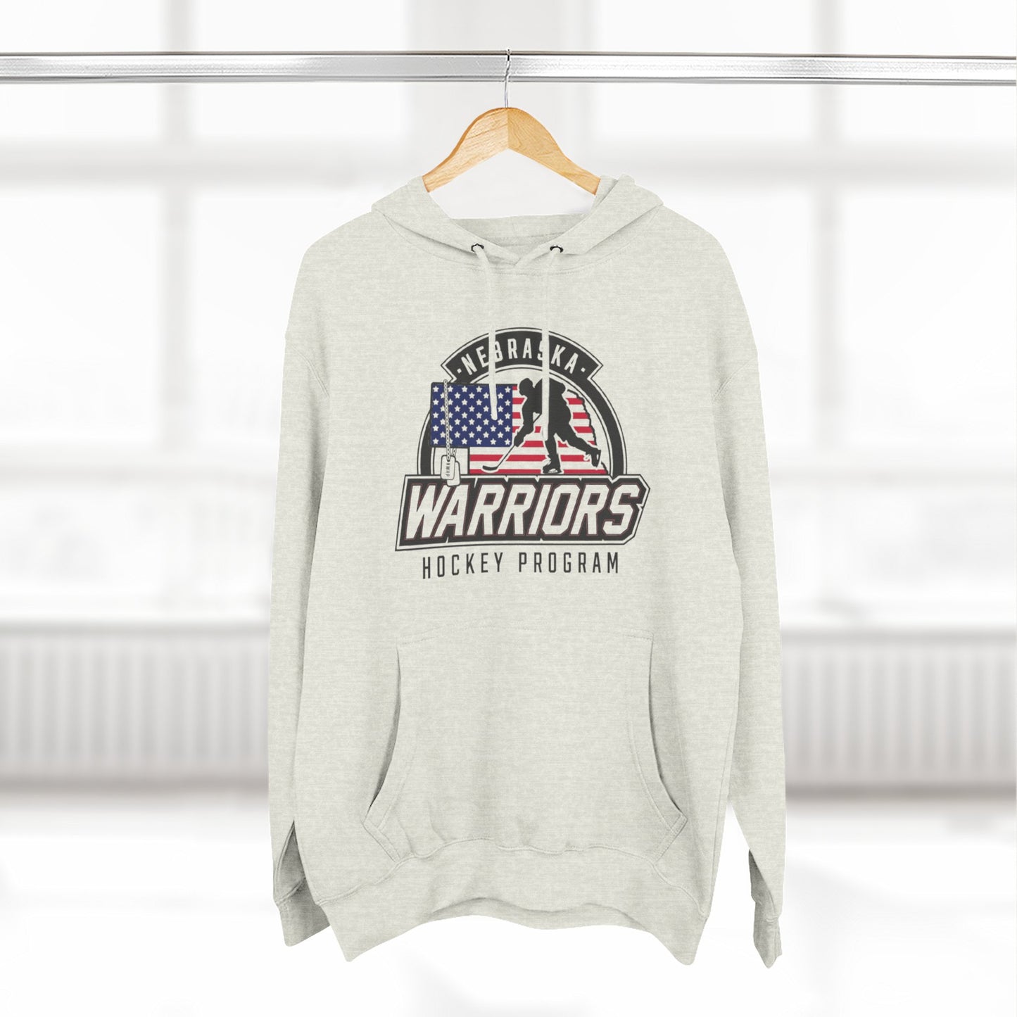 Nebraska Warriors Hockey Program - Fleece Hoodie (FB)