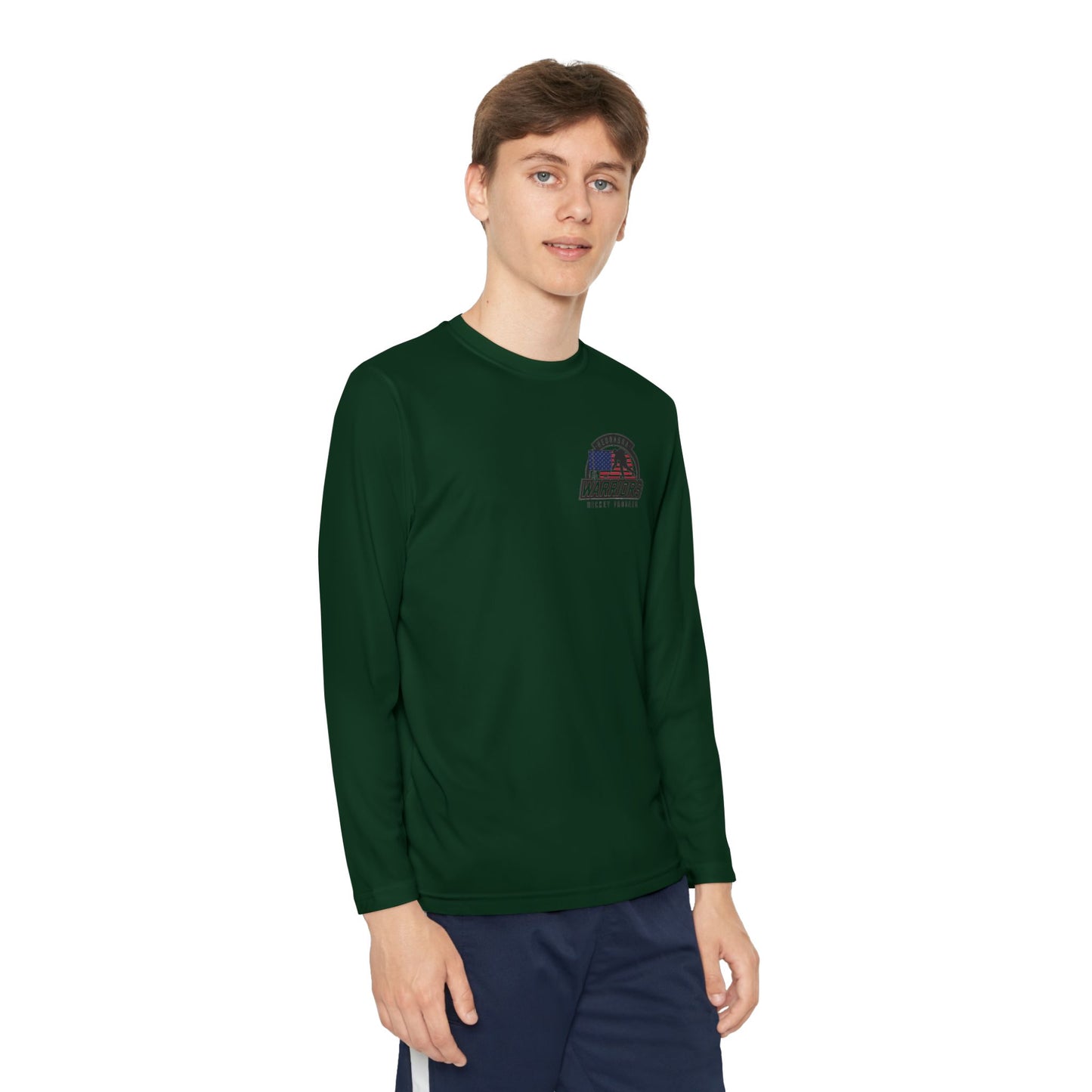 Nebraska Warriors Hockey Program Long Sleeve Tee Youth
