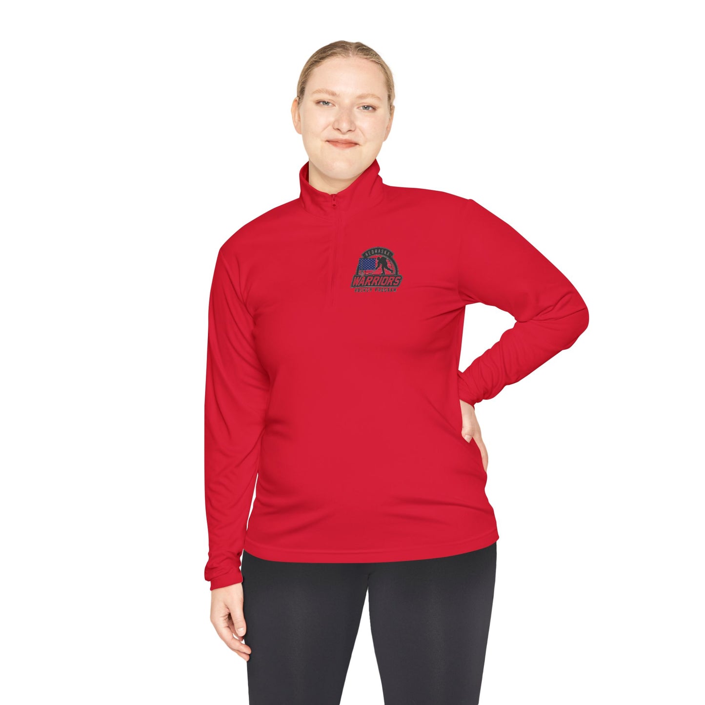 Nebraska Warriors Hockey Program - Unisex Quarter-Zip Pullover