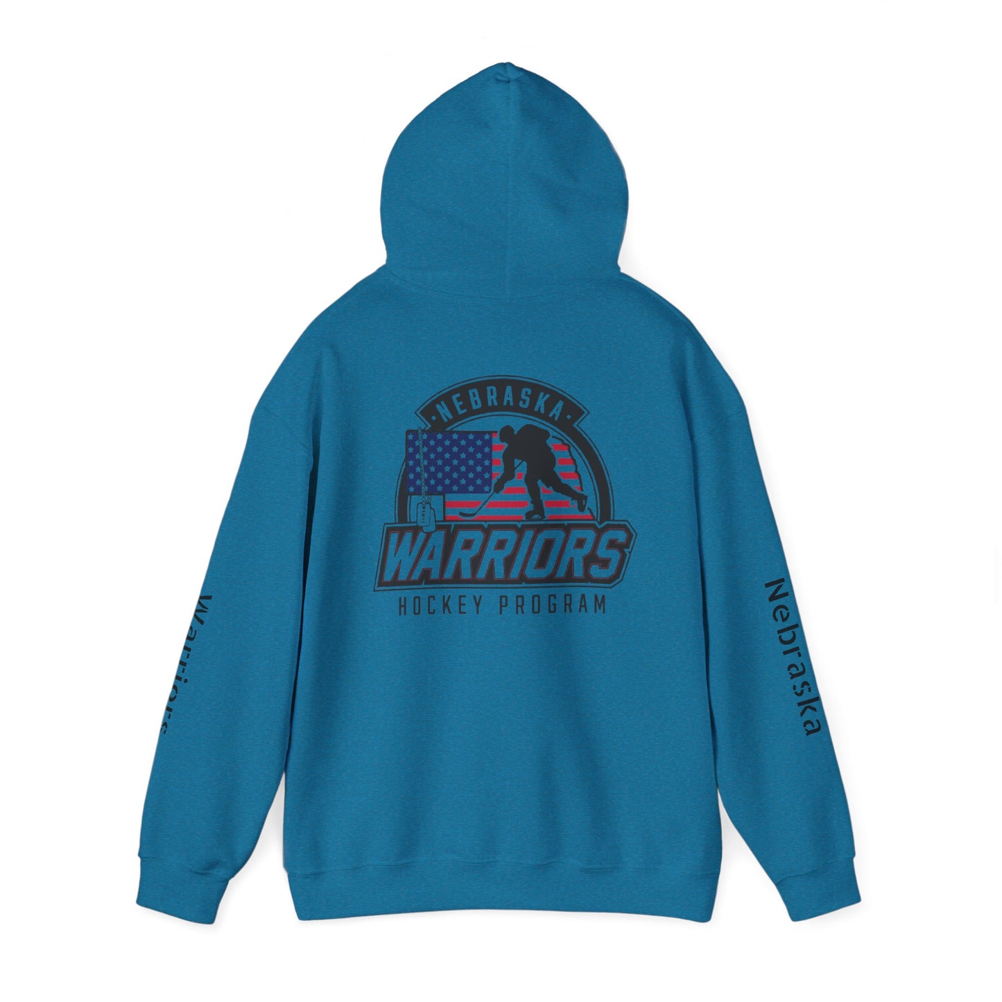 Nebraska Warriors Hockey Program - Hooded Sweatshirt