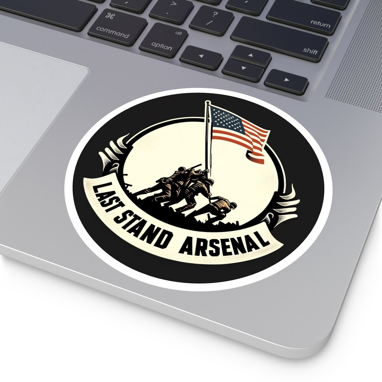 Last Stand Arsenal - All Together Round Sticker
