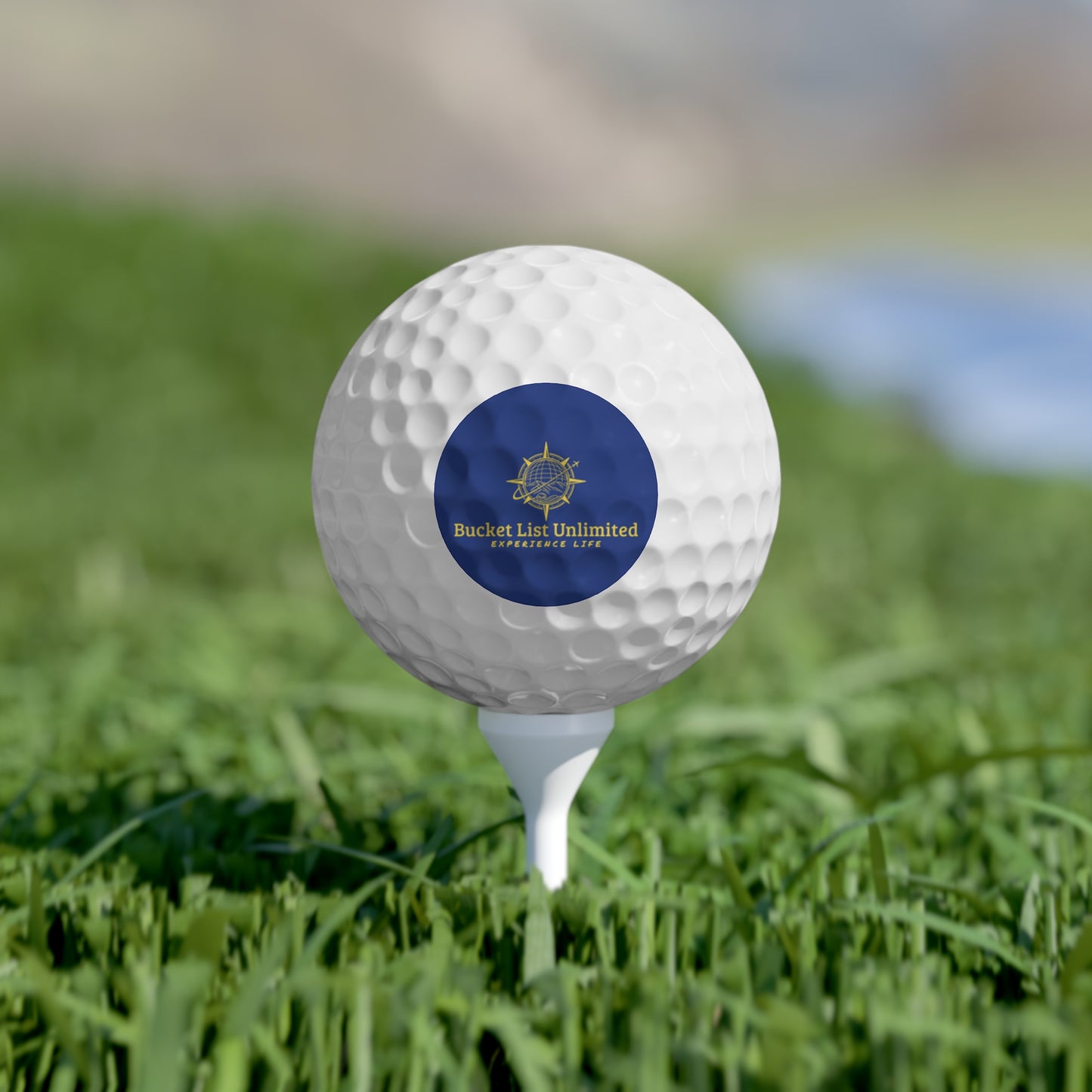 Bucket List Unlimited Golf Balls, 6pcs