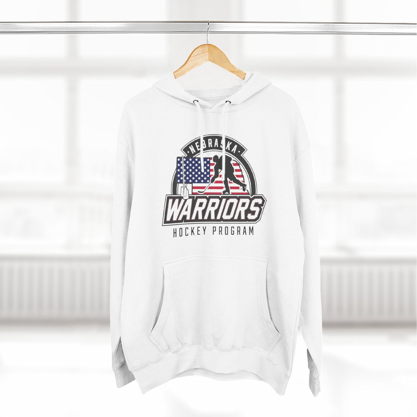 Nebraska Warriors Hockey Program - Fleece Hoodie (FB)