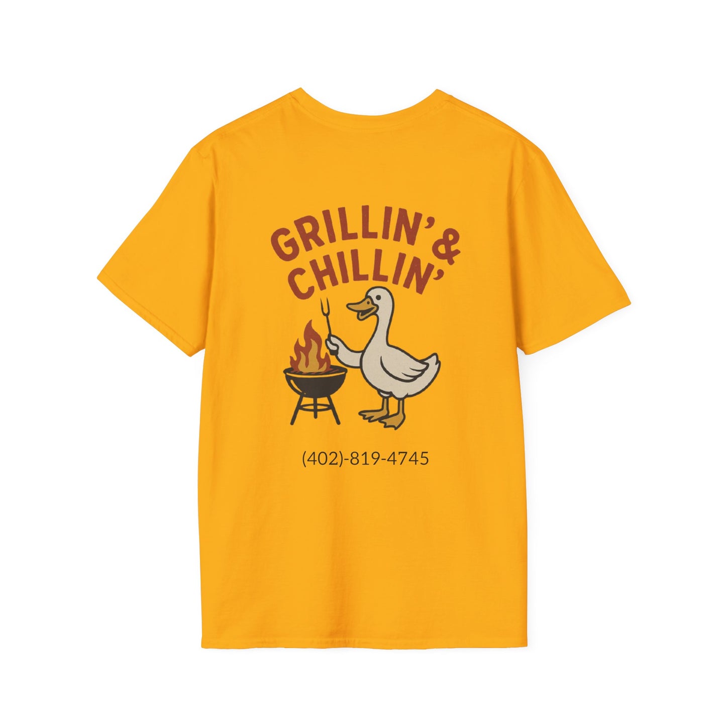 Goose's Bar & Grill - T-Shirt Grillin and Chillin