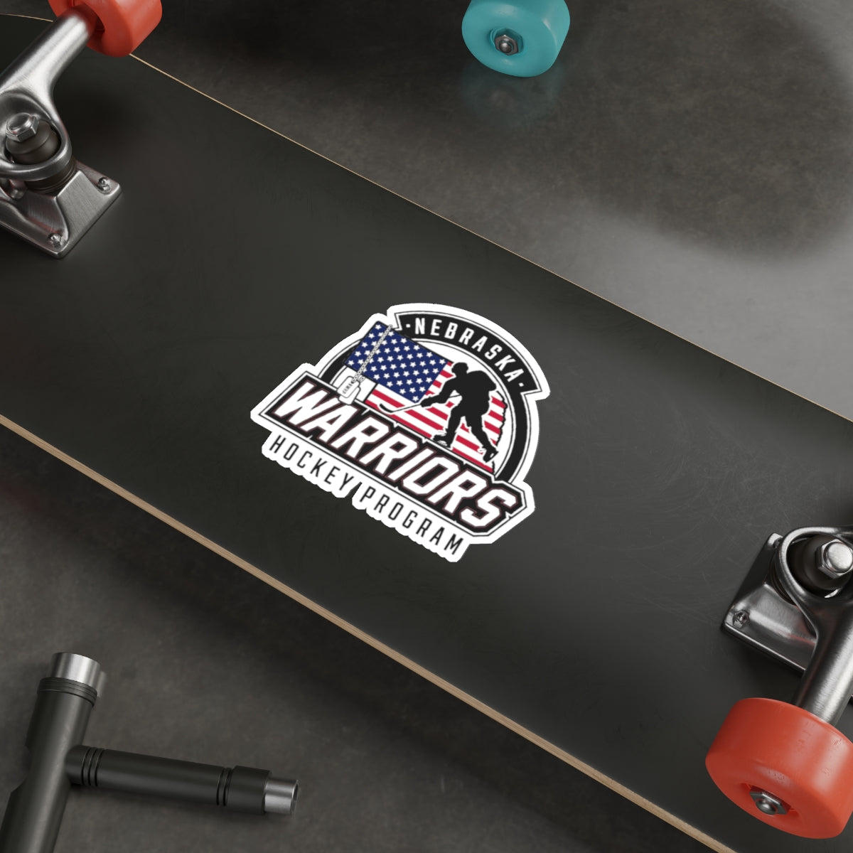 Nebraska Warriors Hockey Program - Die-Cut Stickers