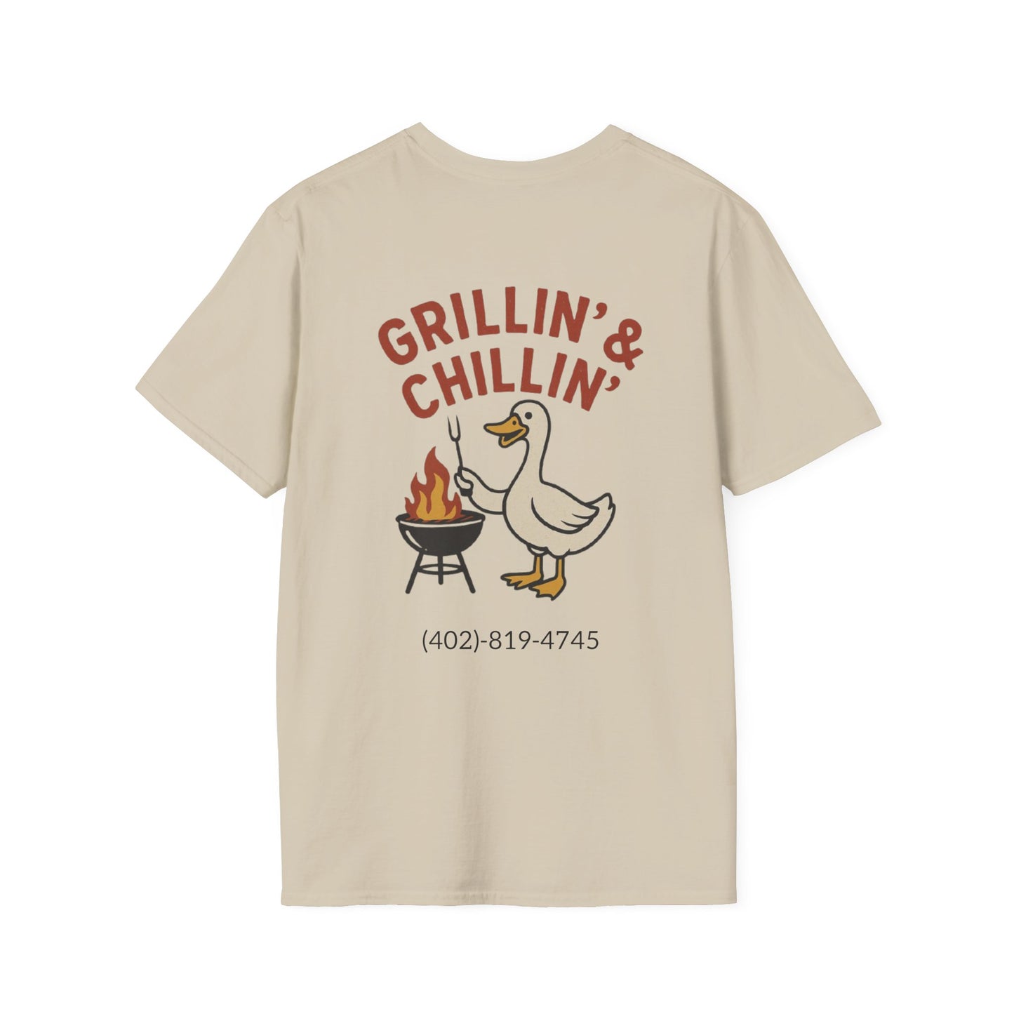 Goose's Bar & Grill - T-Shirt Grillin and Chillin