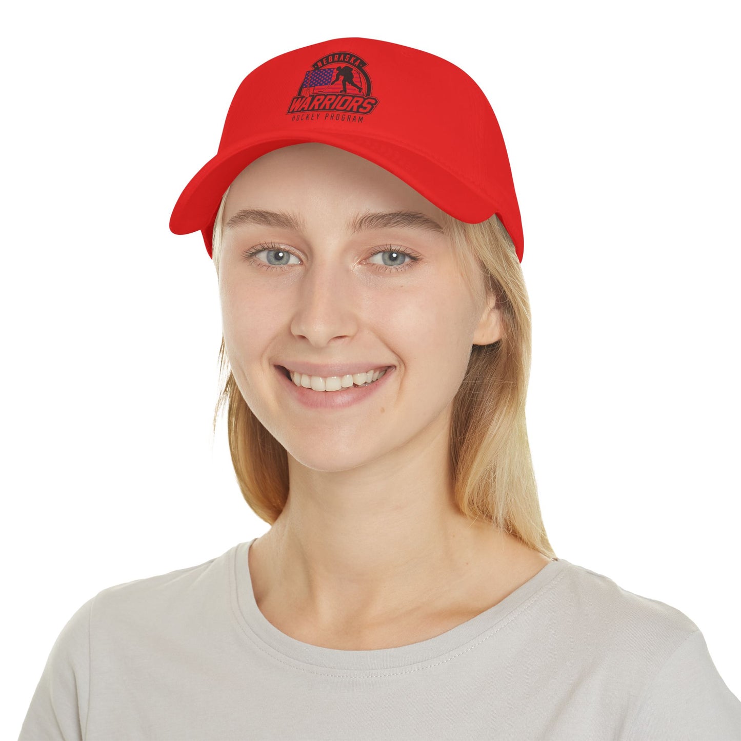 Nebraska Warriors Hockey Program - Low Profile Baseball Cap