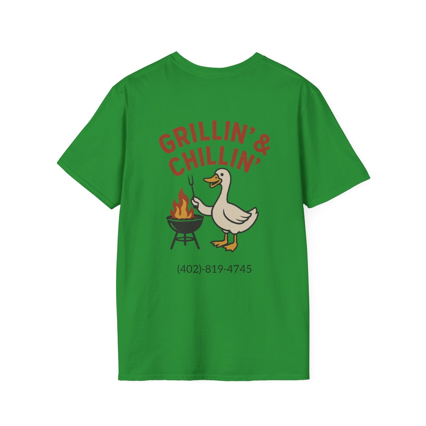 Goose's Bar & Grill - T-Shirt Grillin and Chillin