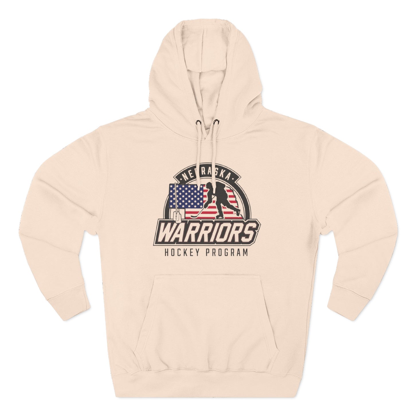 Nebraska Warriors Hockey Program - Fleece Hoodie (FB)