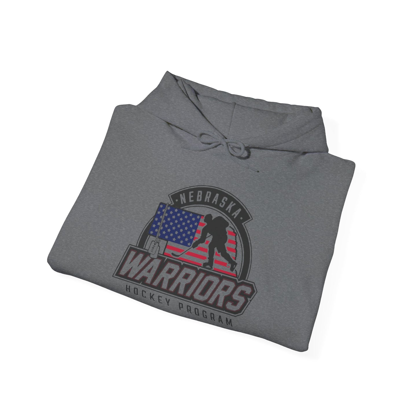 Nebraska Warriors Hockey Program - Hooded Sweatshirt