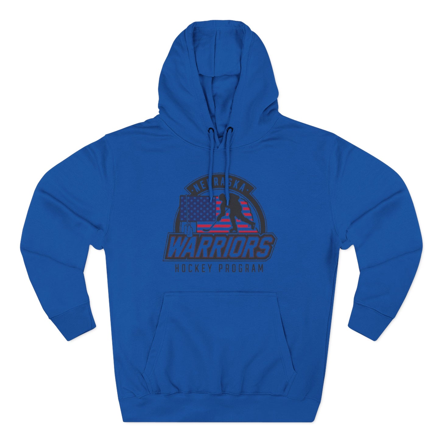 Nebraska Warriors Hockey Program - Fleece Hoodie (FB)