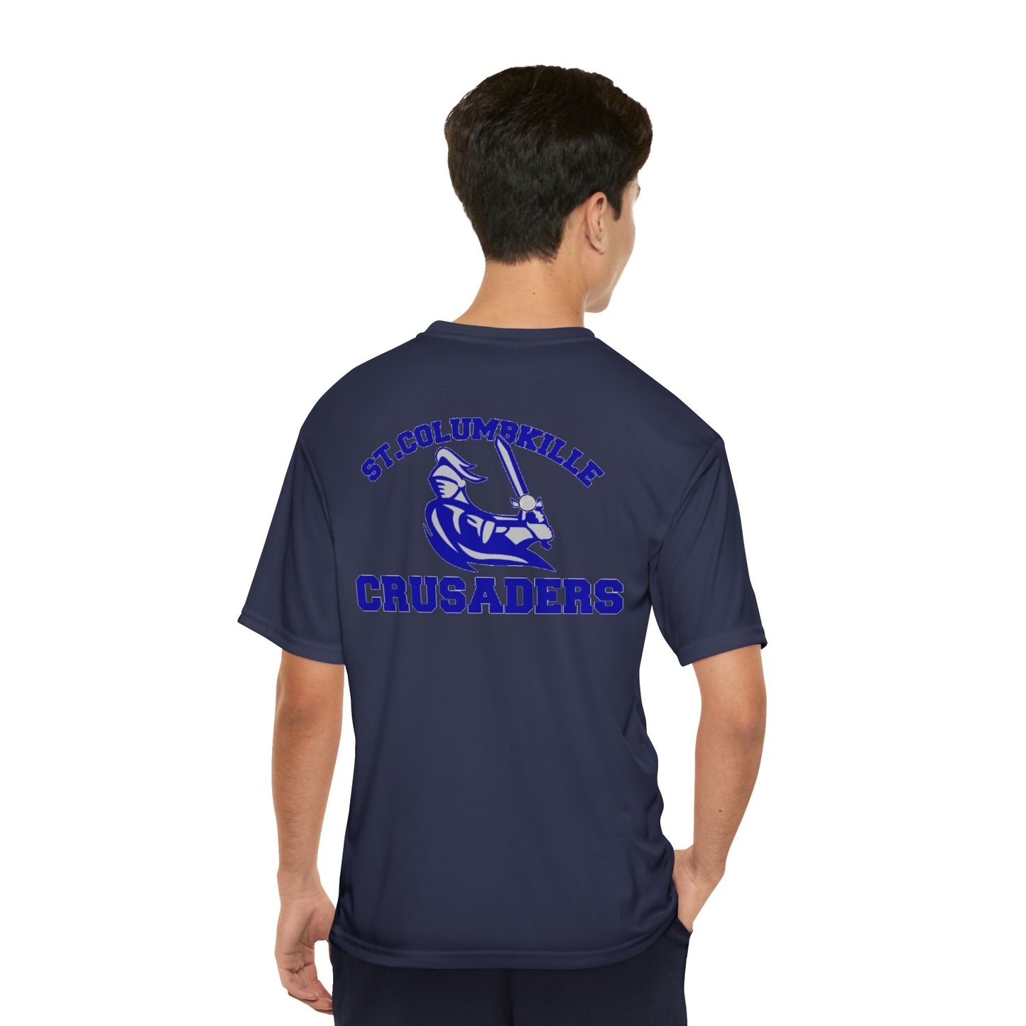 St. Columbkille Crusaders - Men's Performance T-Shirt - Athletic Wear for Sports Enthusiasts