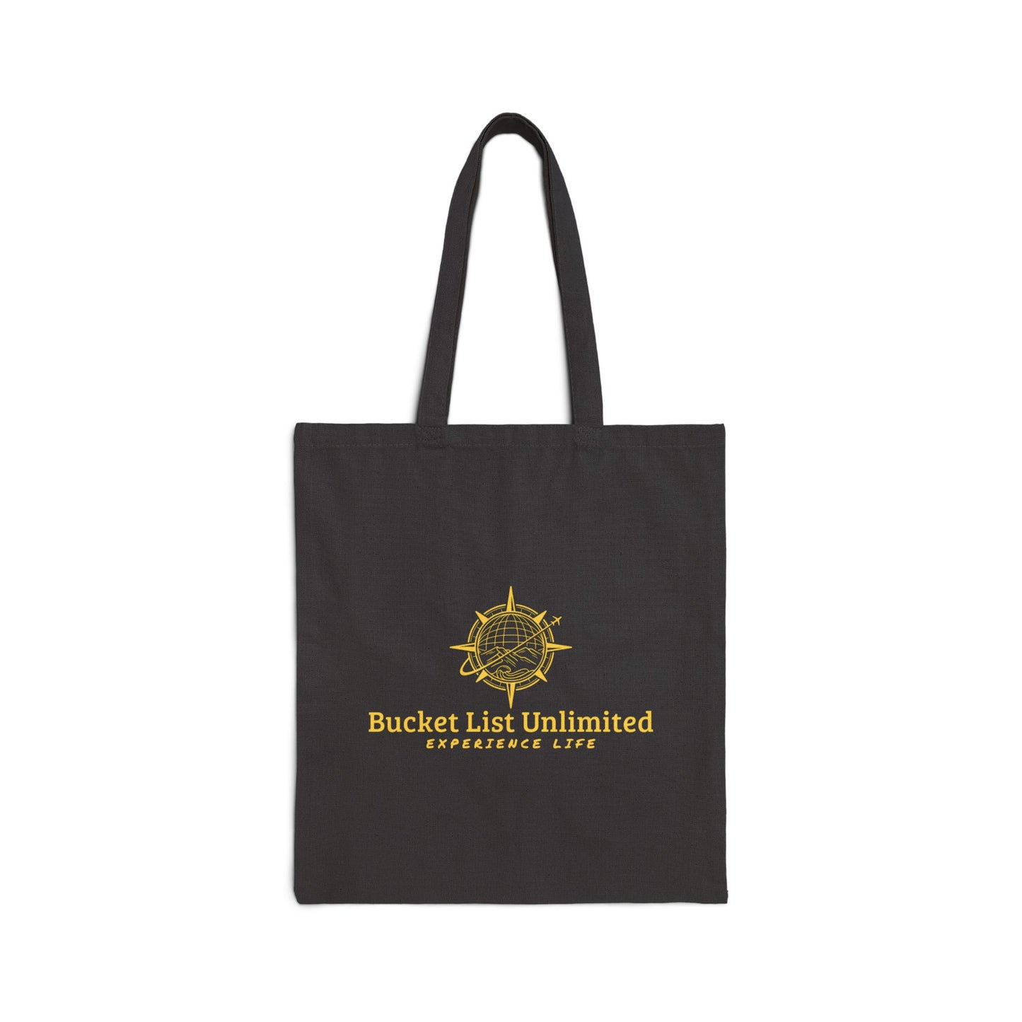 Bucket List Unlimited Cotton Canvas Tote Bag
