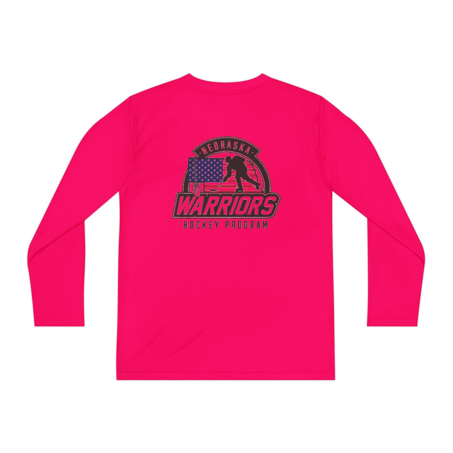 Nebraska Warriors Hockey Program Long Sleeve Tee Youth