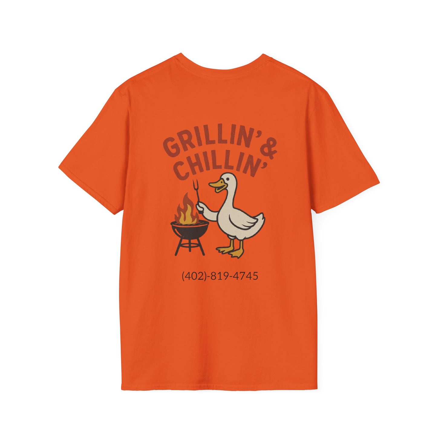 Goose's Bar & Grill - T-Shirt Grillin and Chillin