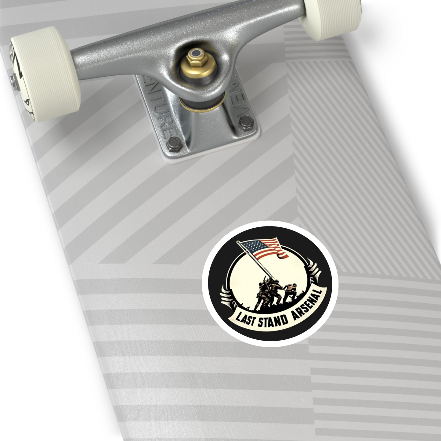Last Stand Arsenal - All Together Round Sticker