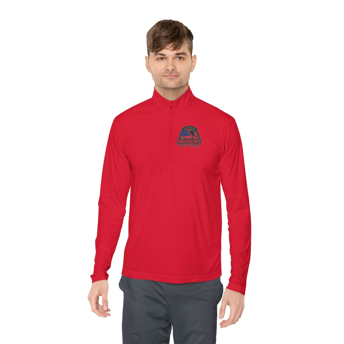 Nebraska Warriors Hockey Program - Unisex Quarter-Zip Pullover