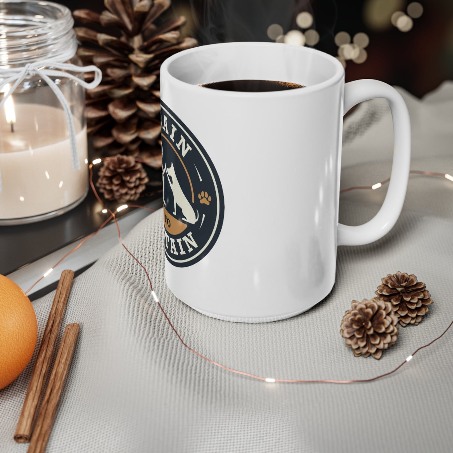 Train to Sustain - Ceramic Coffee Cups, 11oz, 15oz