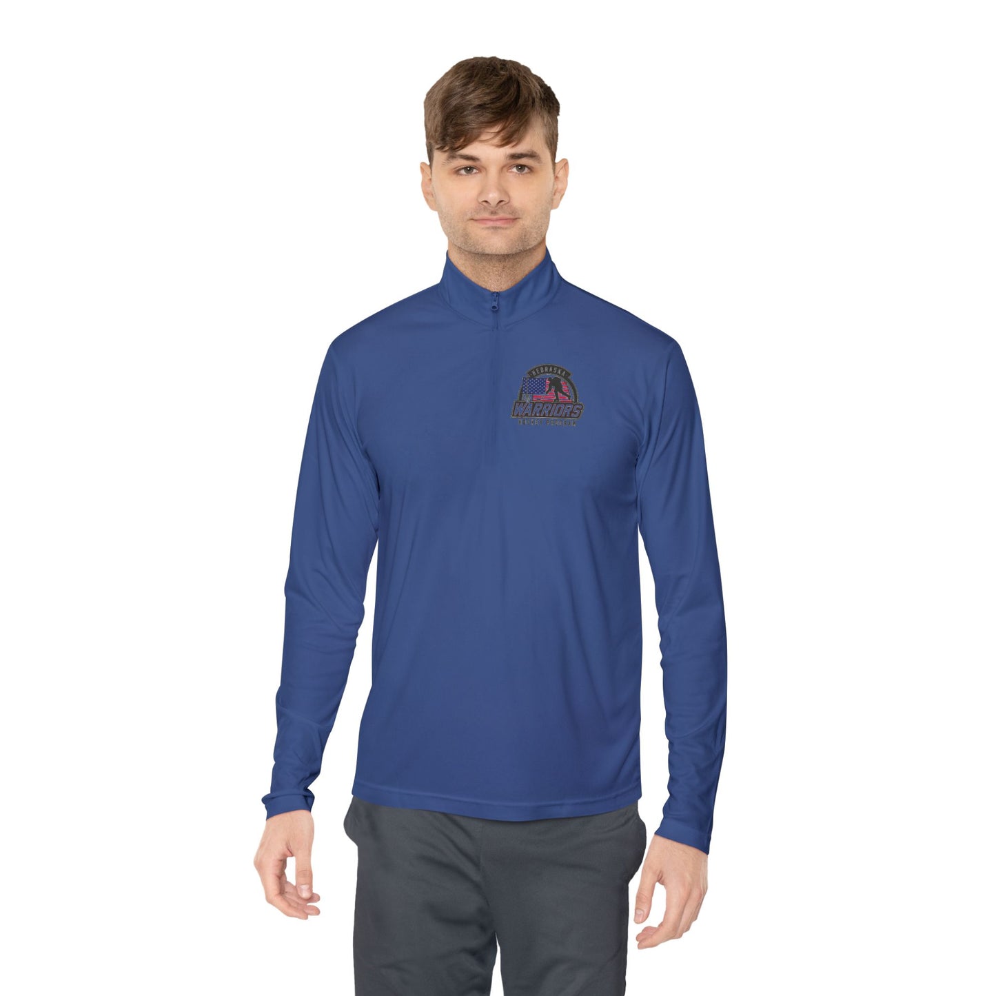 Nebraska Warriors Hockey Program - Unisex Quarter-Zip Pullover