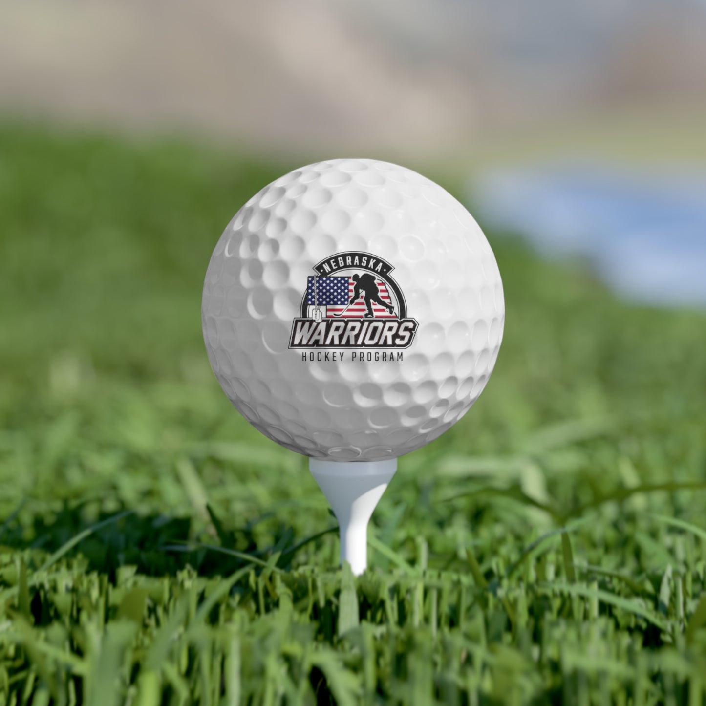 Nebraska Warriors Hockey Program - Golf Balls