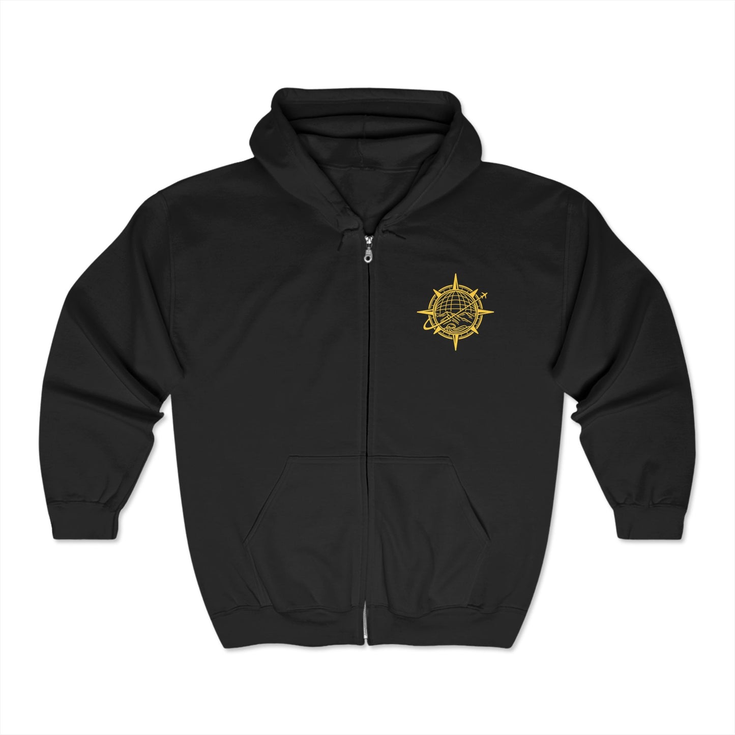 Bucket List Unlimited Unisex Heavy Blend™ Full Zip Hooded Sweatshirt