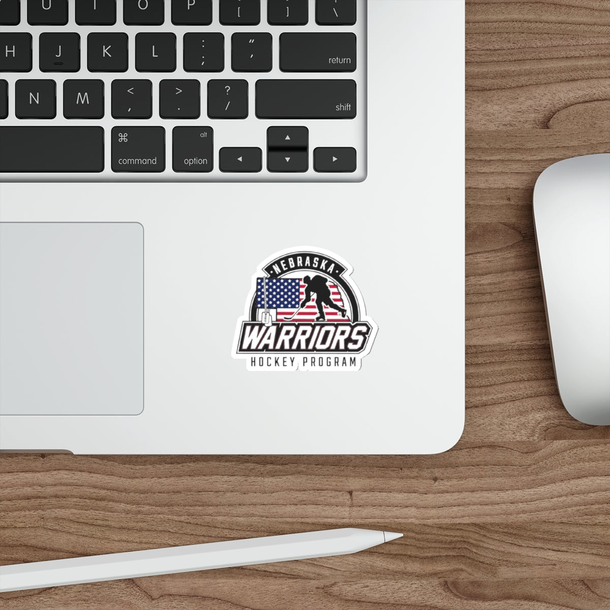 Nebraska Warriors Hockey Program - Die-Cut Stickers
