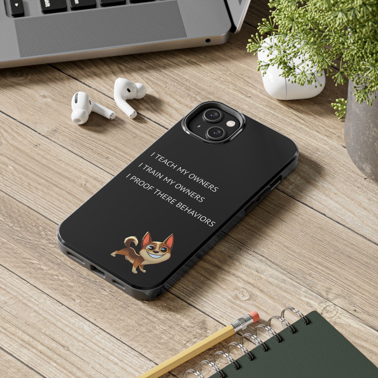 Train to Sustain - Tough Phone Case (Smirk Dog)