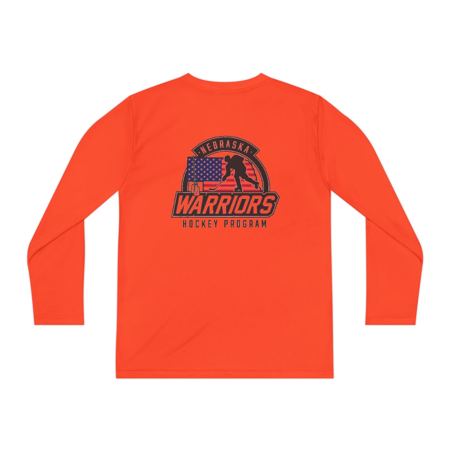 Nebraska Warriors Hockey Program Long Sleeve Tee Youth