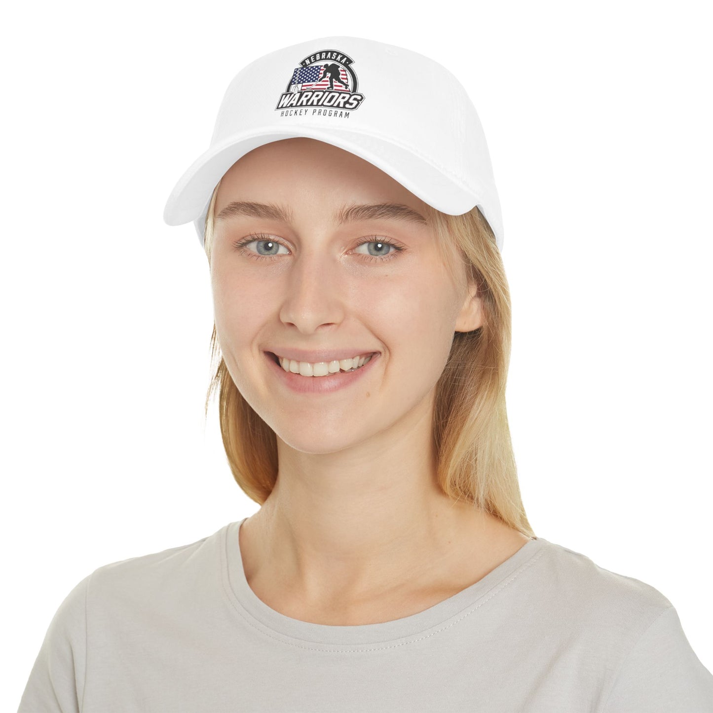 Nebraska Warriors Hockey Program - Low Profile Baseball Cap