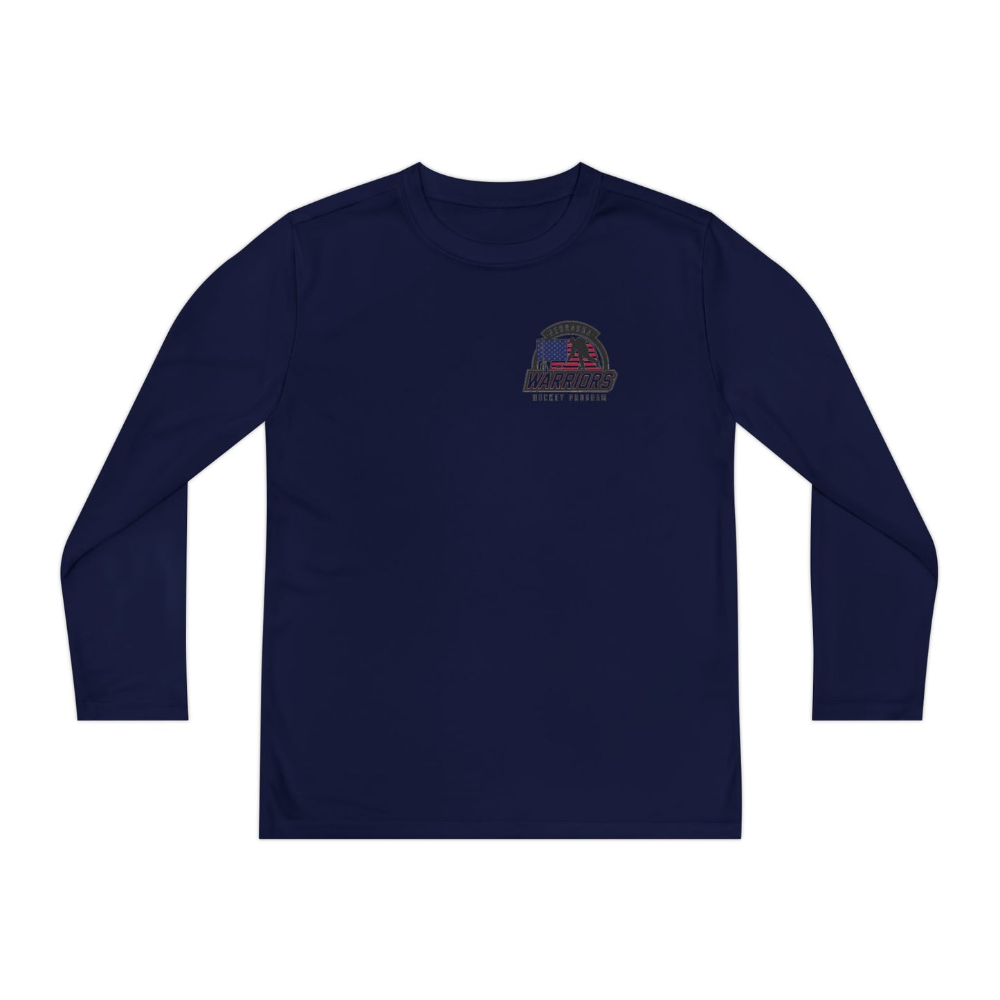 Nebraska Warriors Hockey Program Long Sleeve Tee Youth
