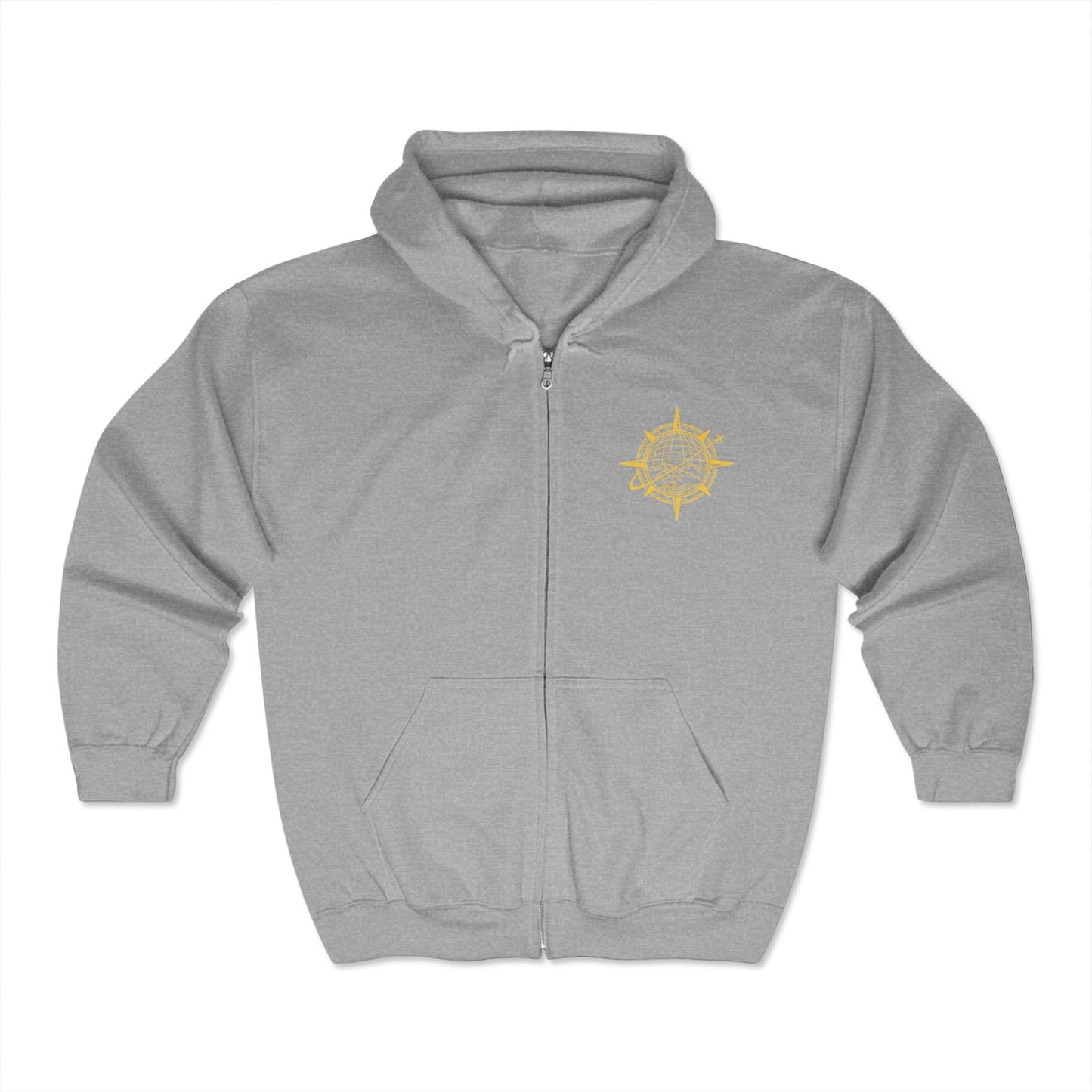 Bucket List Unlimited Unisex Heavy Blend™ Full Zip Hooded Sweatshirt