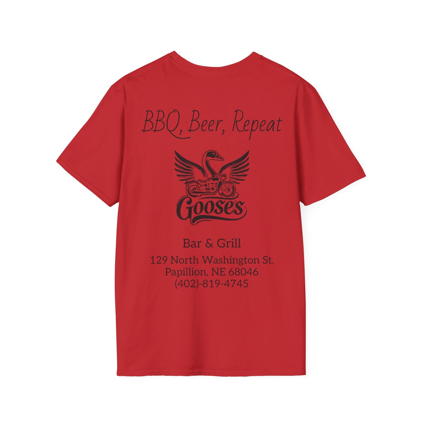 Goose's Bar & Grill - T-Shirt BBQ, Beer, Repeat