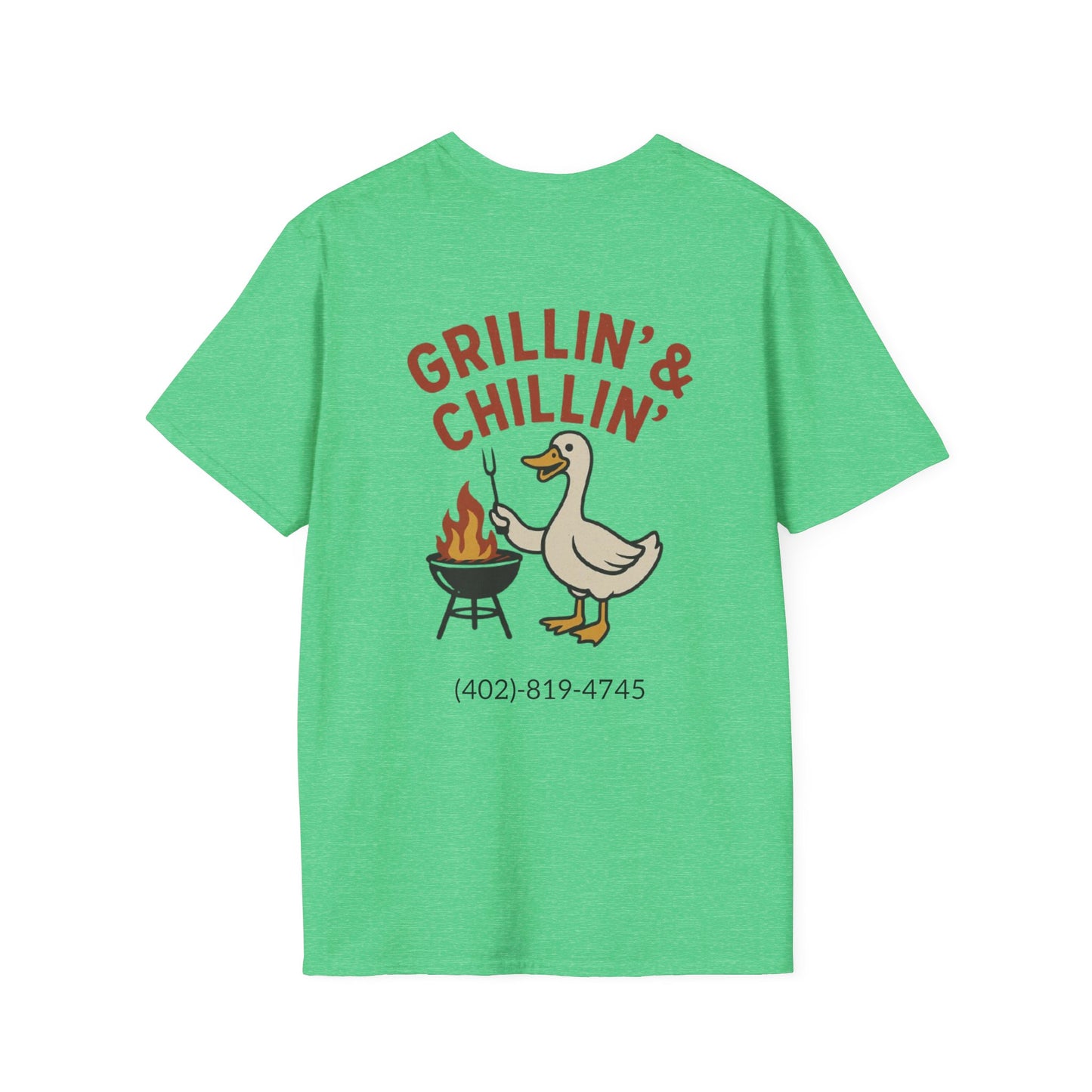Goose's Bar & Grill - T-Shirt Grillin and Chillin