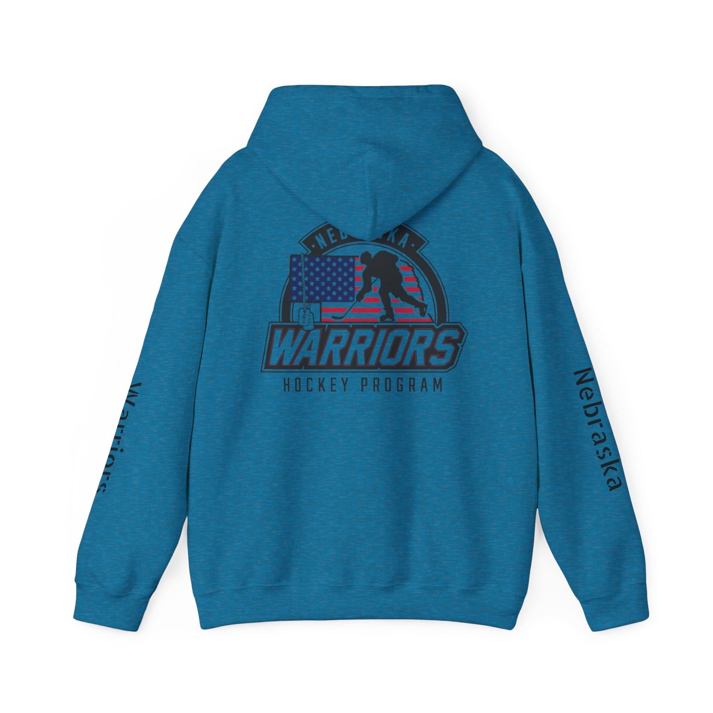 Nebraska Warriors Hockey Program - Hooded Sweatshirt