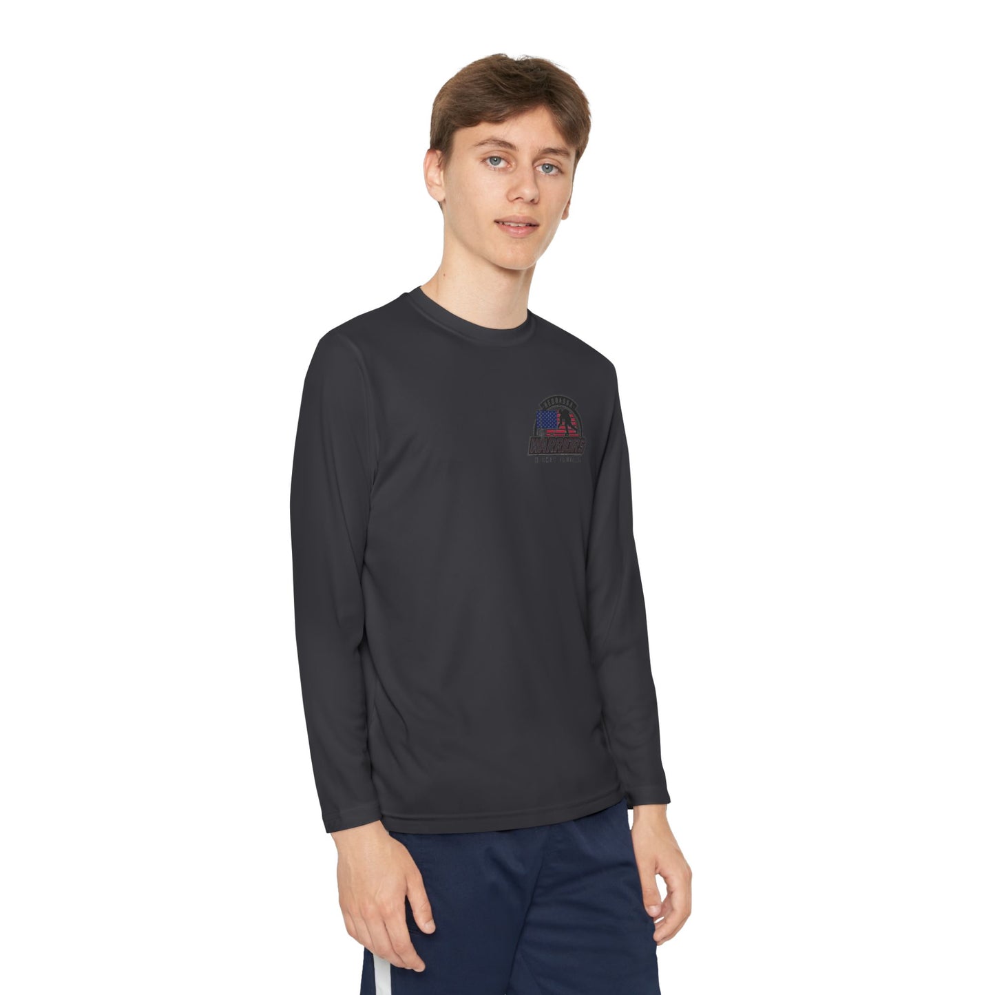 Nebraska Warriors Hockey Program Long Sleeve Tee Youth
