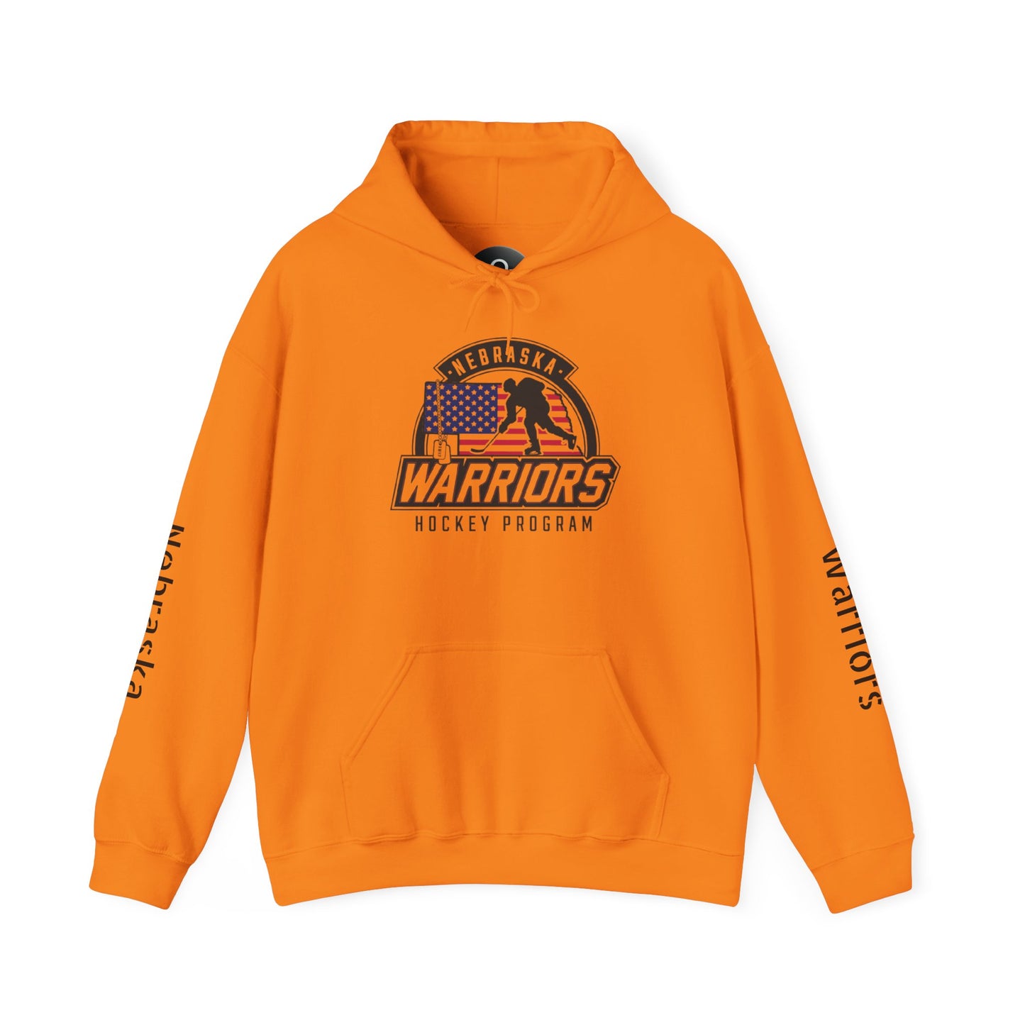 Nebraska Warriors Hockey Program - Hooded Sweatshirt