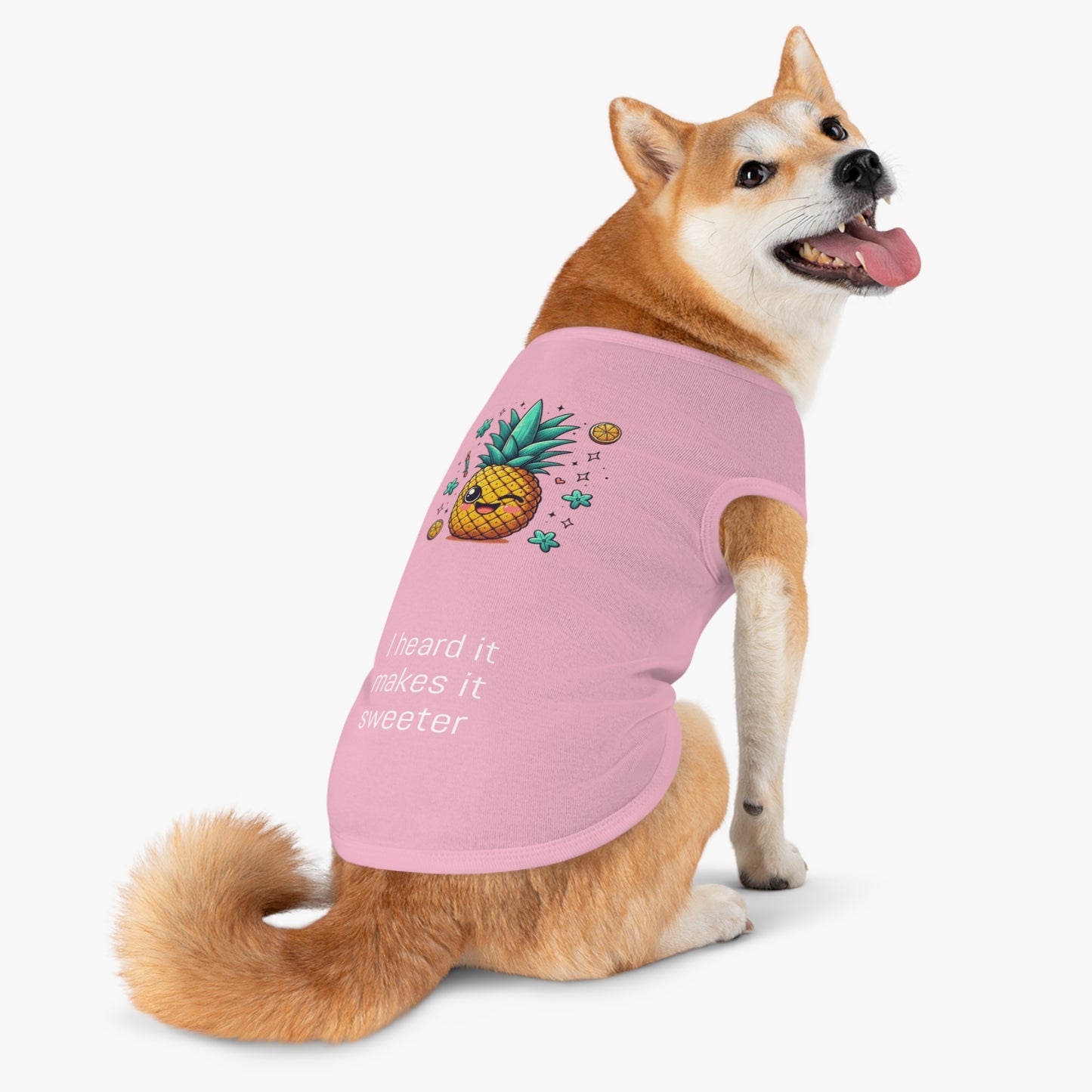 Train to Sustain - Pet Tank Top (Naughty Dog)