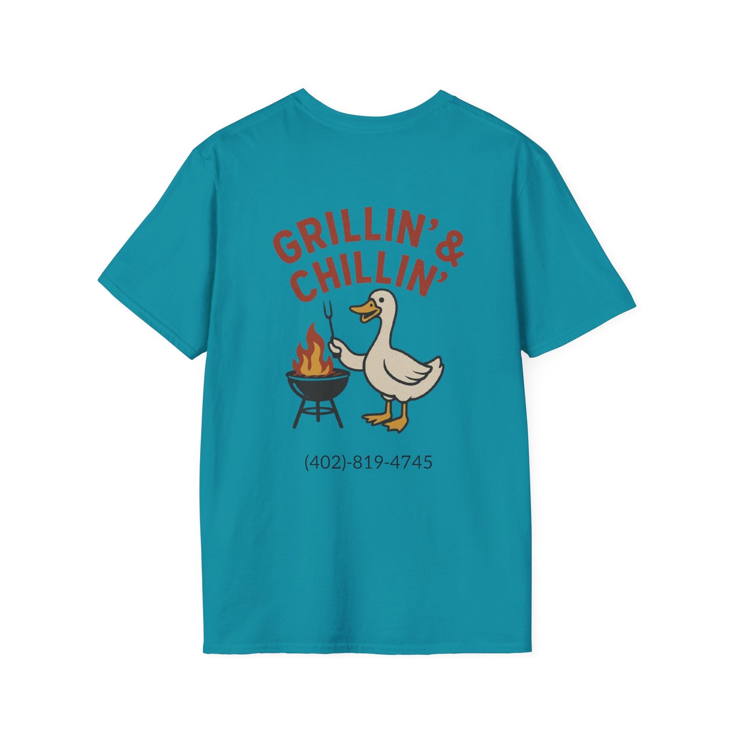 Goose's Bar & Grill - T-Shirt Grillin and Chillin