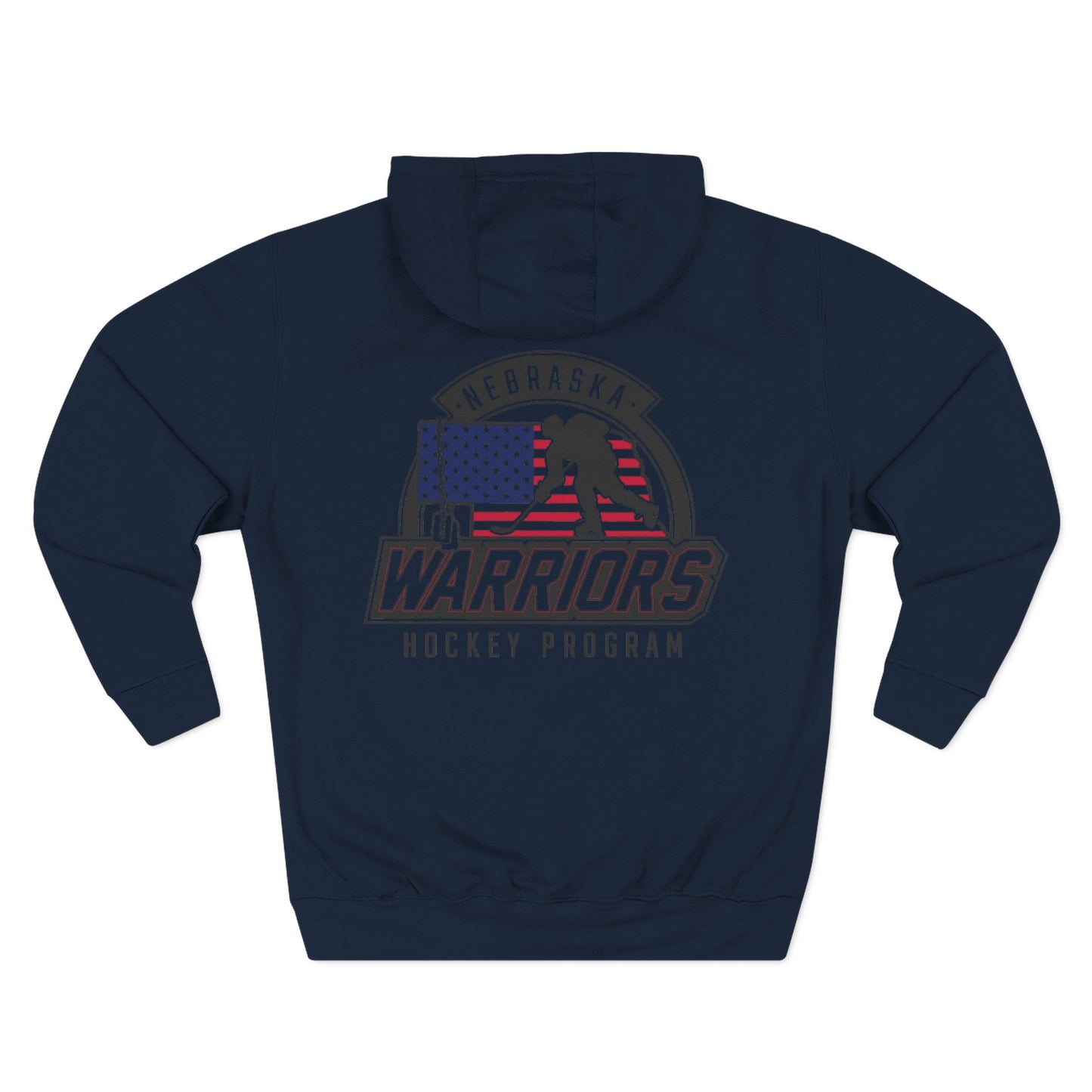 Nebraska Warriors Hockey Program - Fleece Hoodie (FB)