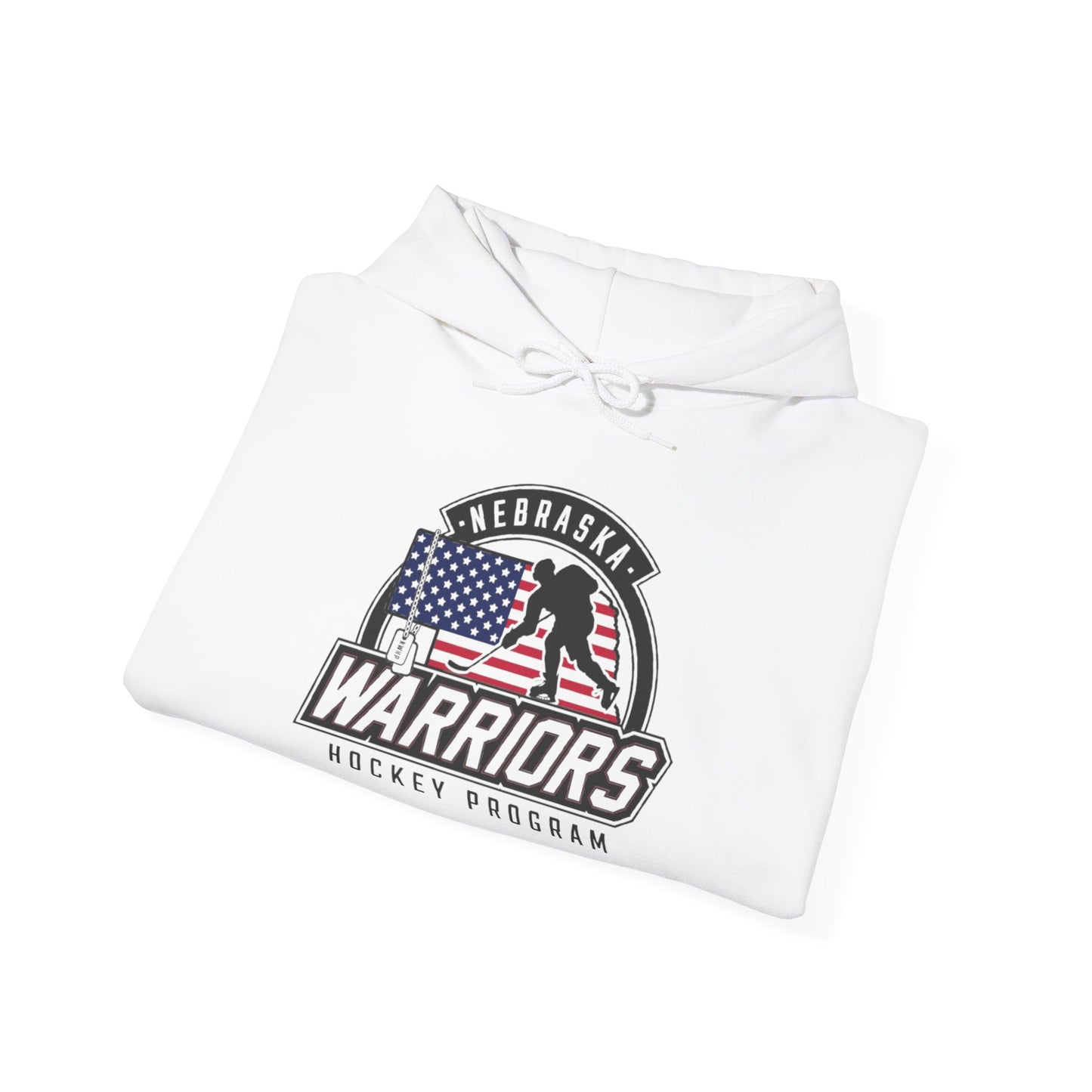 Nebraska Warriors Hockey Program - Hooded Sweatshirt