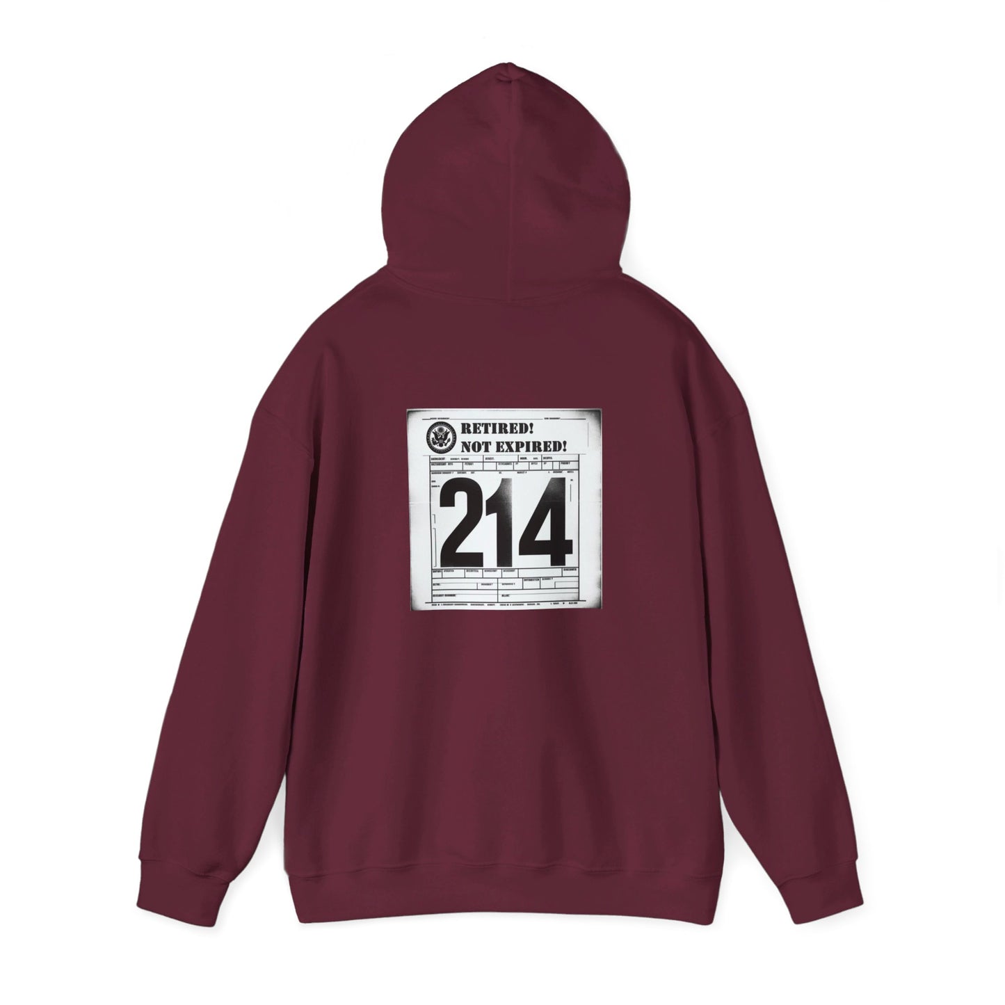 RAC Retired Not Expired-Hooded Sweatshirt!