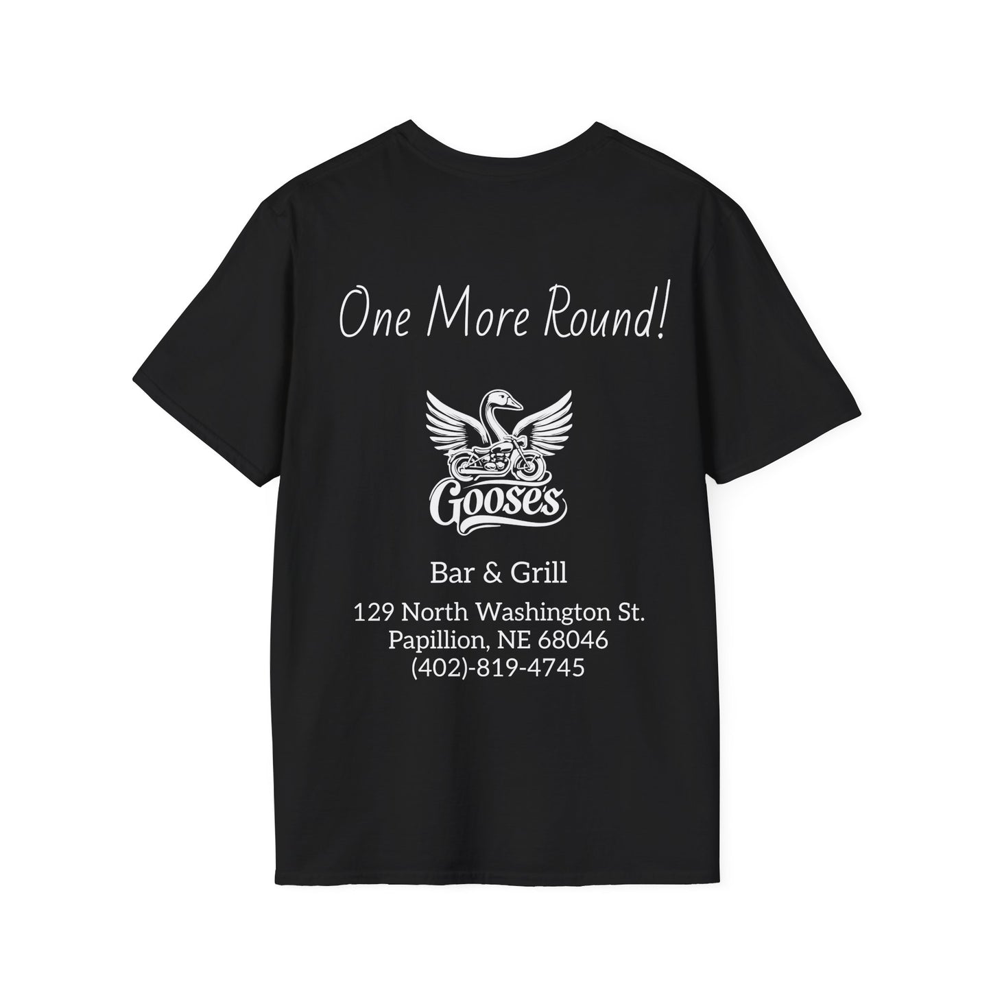 Goose's Bar & Grill - T-Shirt One more Round dark