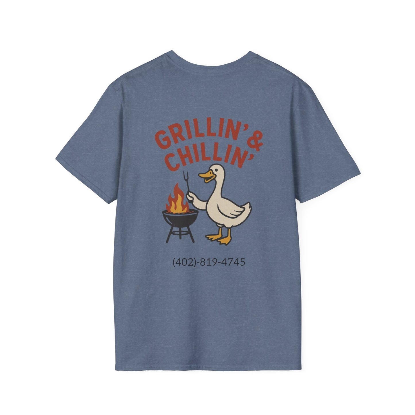 Goose's Bar & Grill - T-Shirt Grillin and Chillin