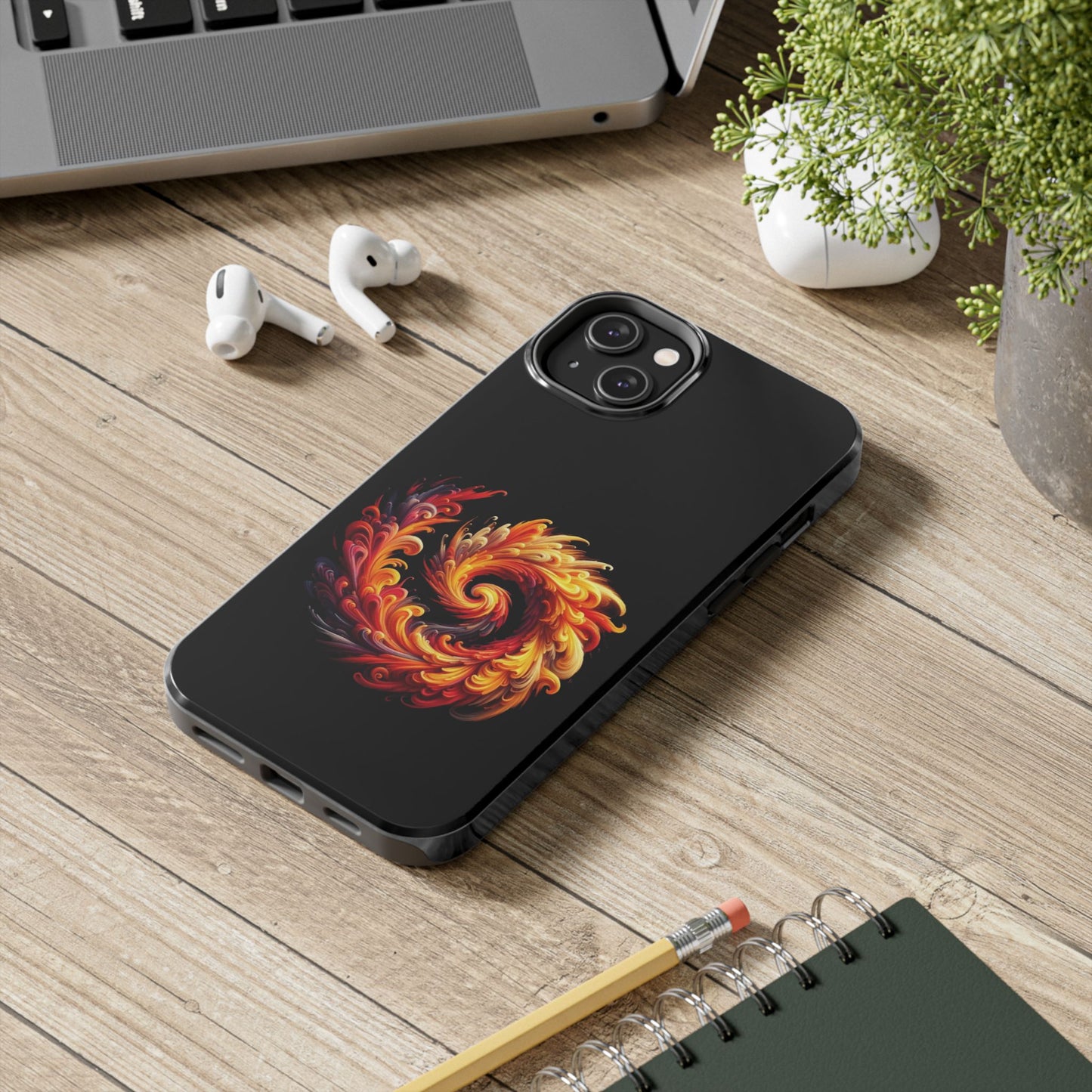 Train to Sustain - Tough Phone Case (Fire Storm)