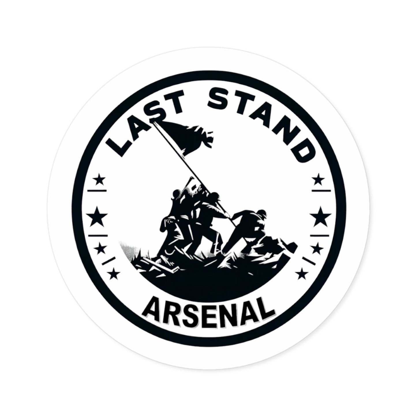 Last Stand Arsenal - Star Round Sticker