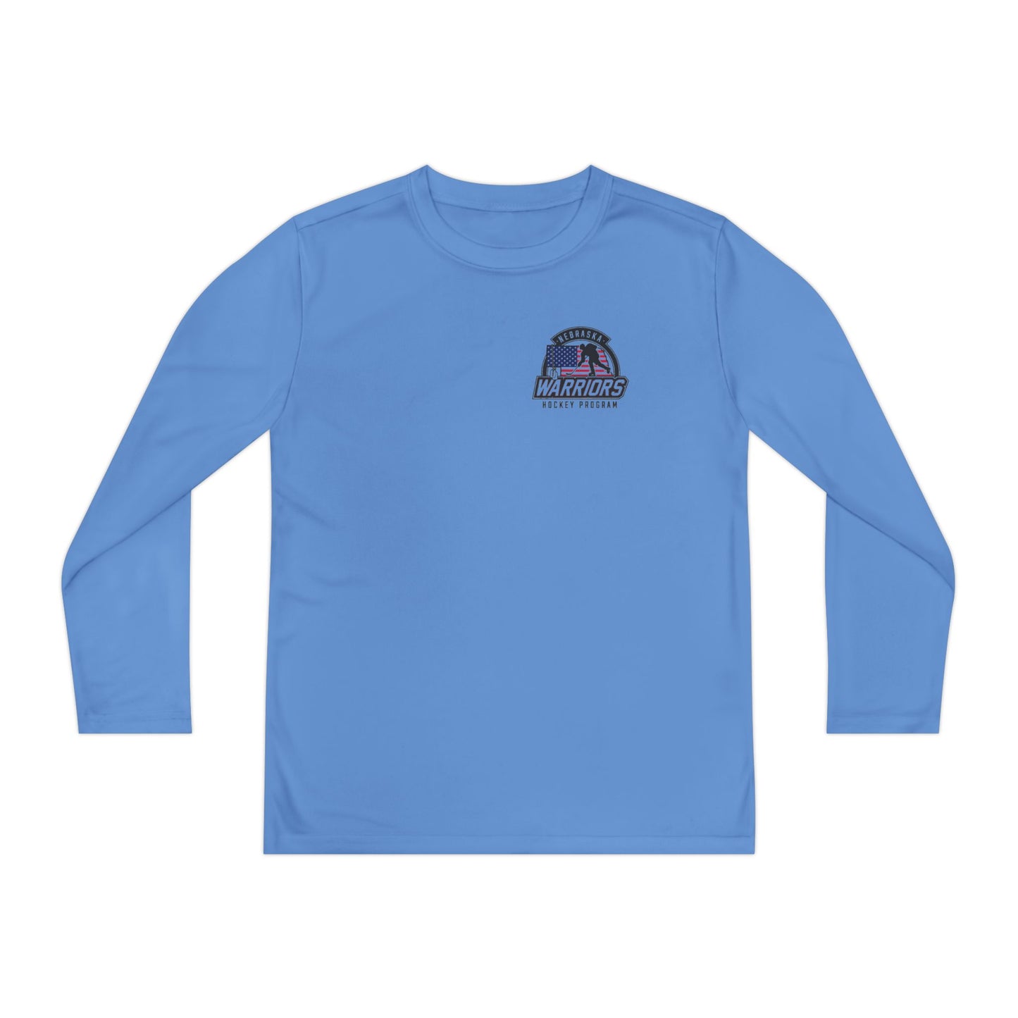 Nebraska Warriors Hockey Program Long Sleeve Tee Youth