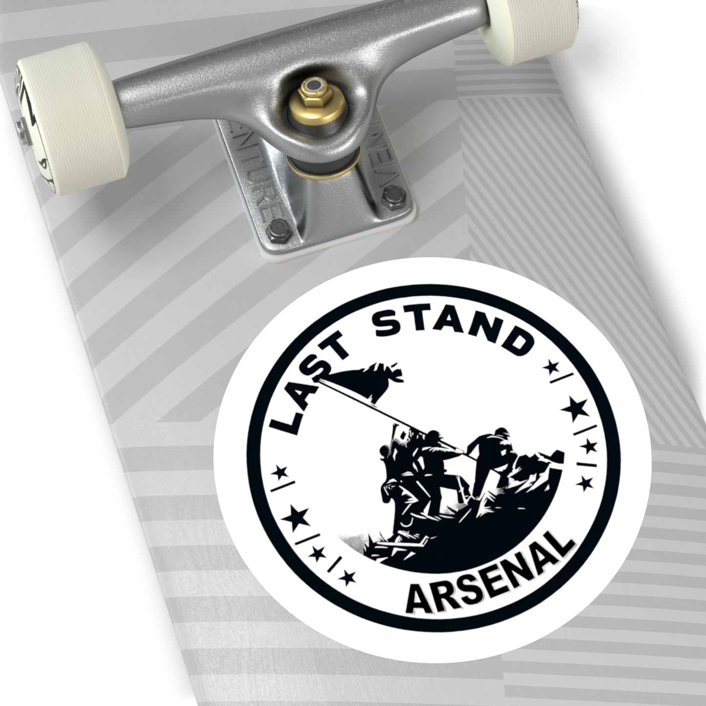 Last Stand Arsenal - Star Round Sticker