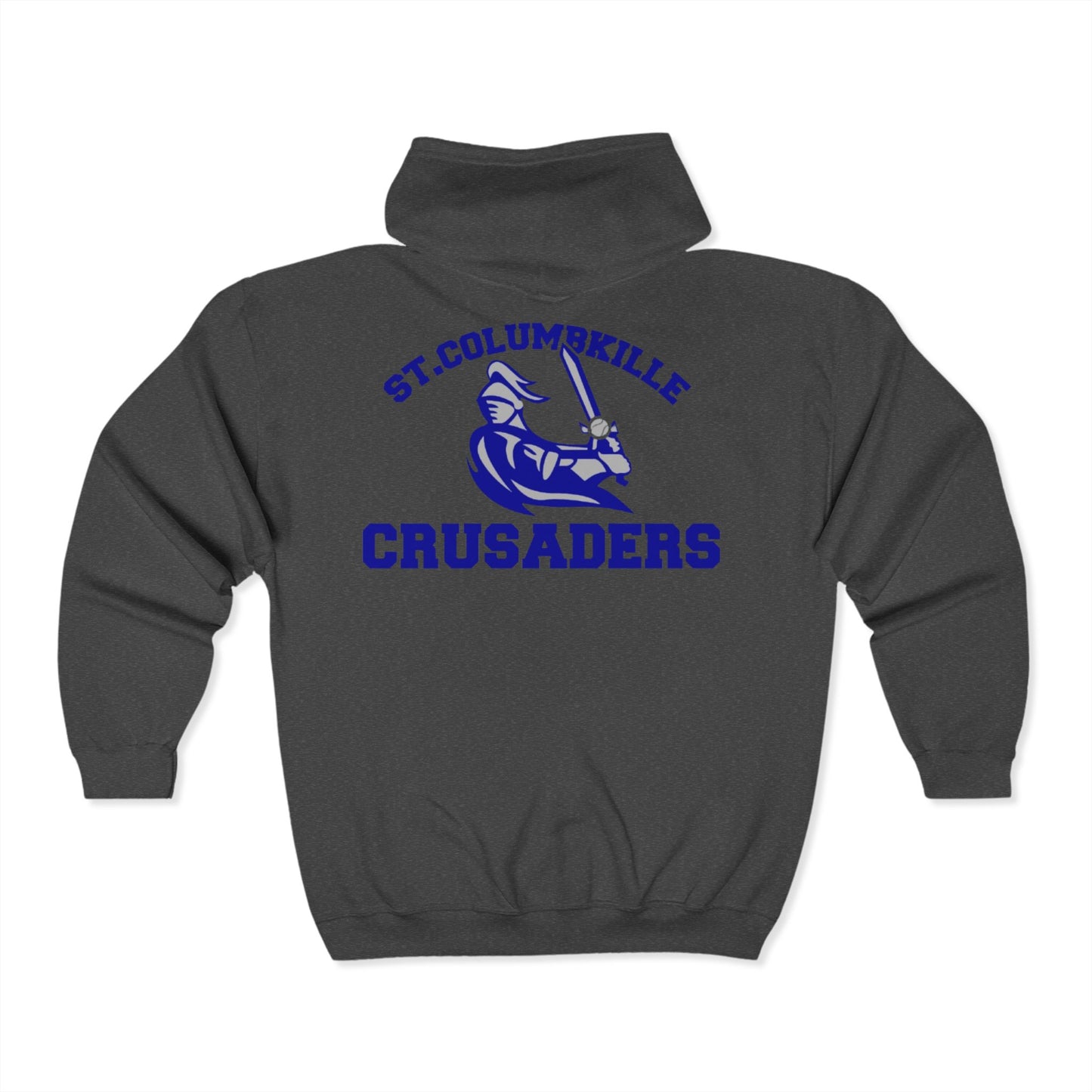 St. Columbkille Crusaders - Full Zip Hoodie