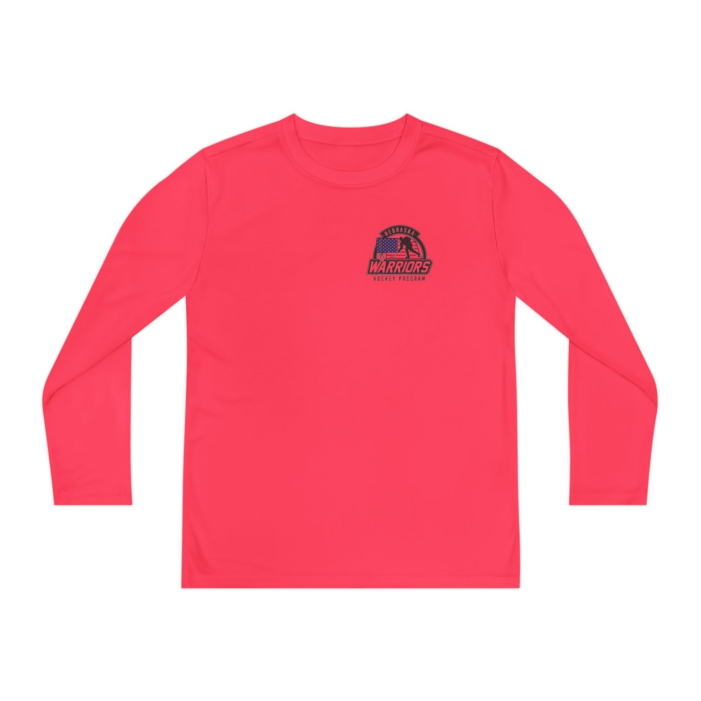 Nebraska Warriors Hockey Program Long Sleeve Tee Youth